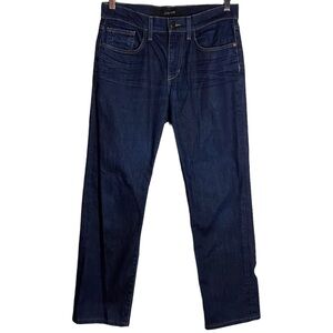Joe's Jeans Brixton Straight Narrow Slim Straight Dark Wash Blue Whiskering 29